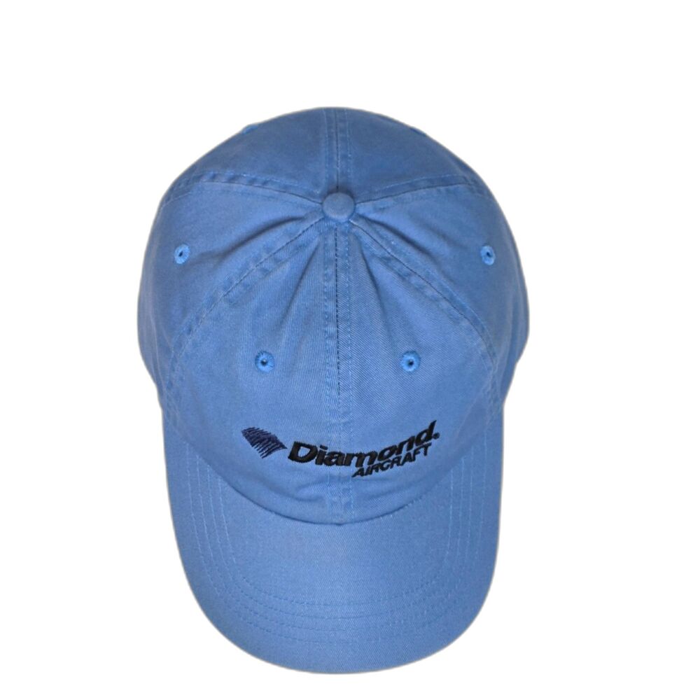 Diamond Aircraft Strapback Hat | Cap America | Light Blue/Black - Picture 3 of 9